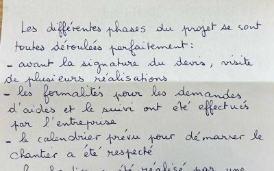 Ecothermic a réalisé une rénovation thermique et esthétique de cette maison à Aurillac.