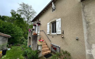 M. et Mme B. (63160 BILLOM) ont choisi le système d'isolation par l'extérieur UNISO posé par Ecothermic.