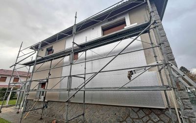 Ecothermic : travaux d'isolation par l'extérieur à Aurillac dans le Cantal.